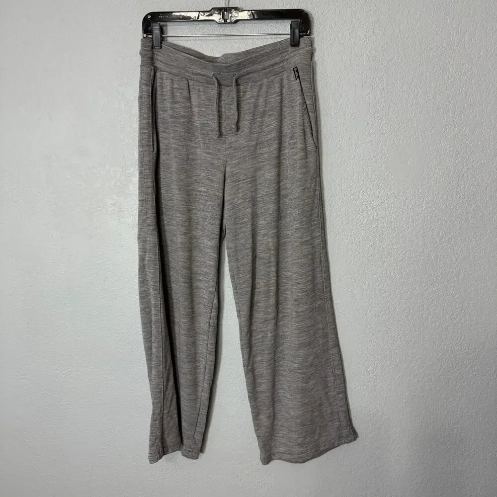 Woolly Marino wool wide leg sweatpants size medium - Picture 1 of 8